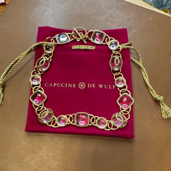 Capucine De Wulf - Blandine 18" Necklace in Ice/Gold - Picture 2 of 2